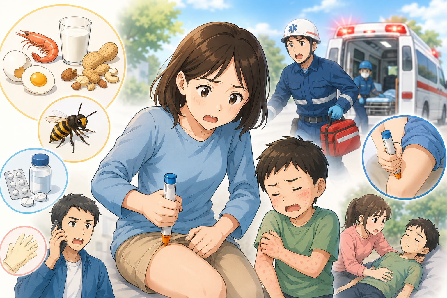 アナフィラキシーとは?エピペンを使うタイミングと119番の目安【2026年版】